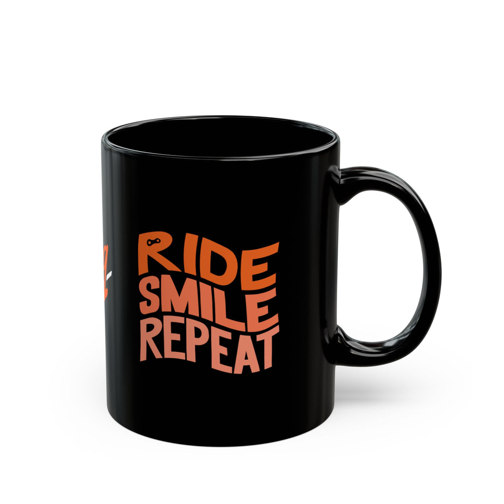 Ride Smile Repeat Coffee Mug
