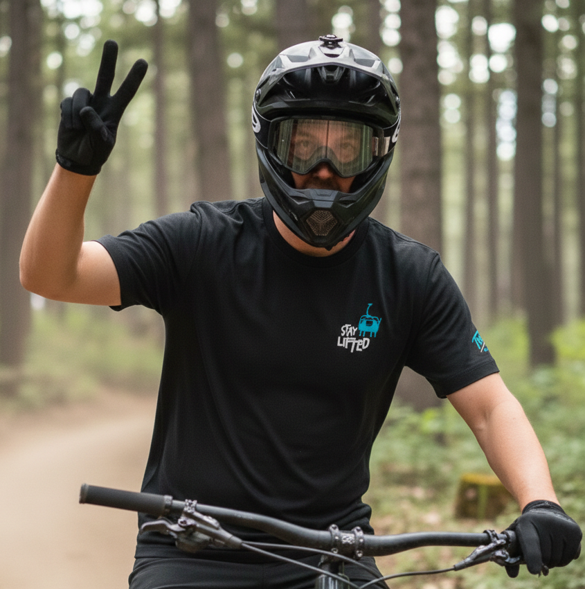 Stay Lifted Graphic Tech Jersey Torq MTB Apparel