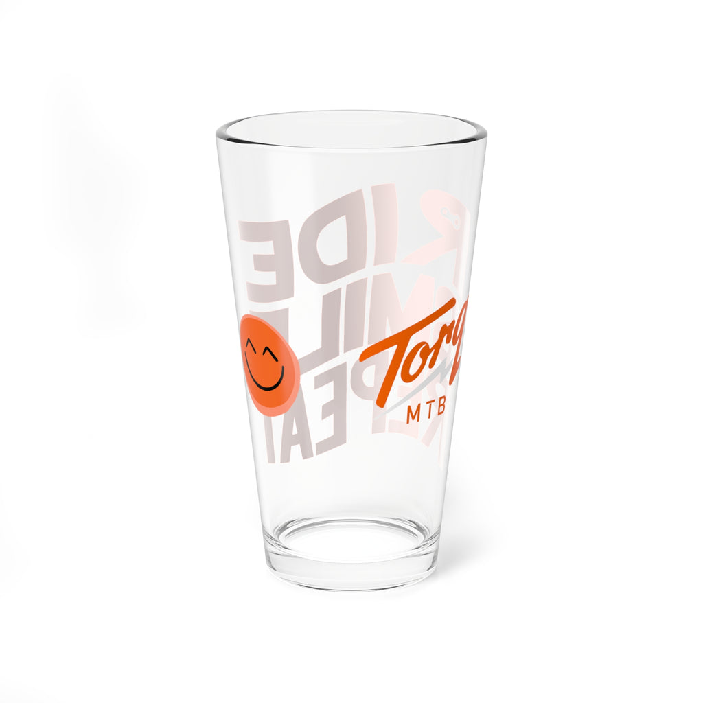 Ride, Smile, Repeat Pint Glass