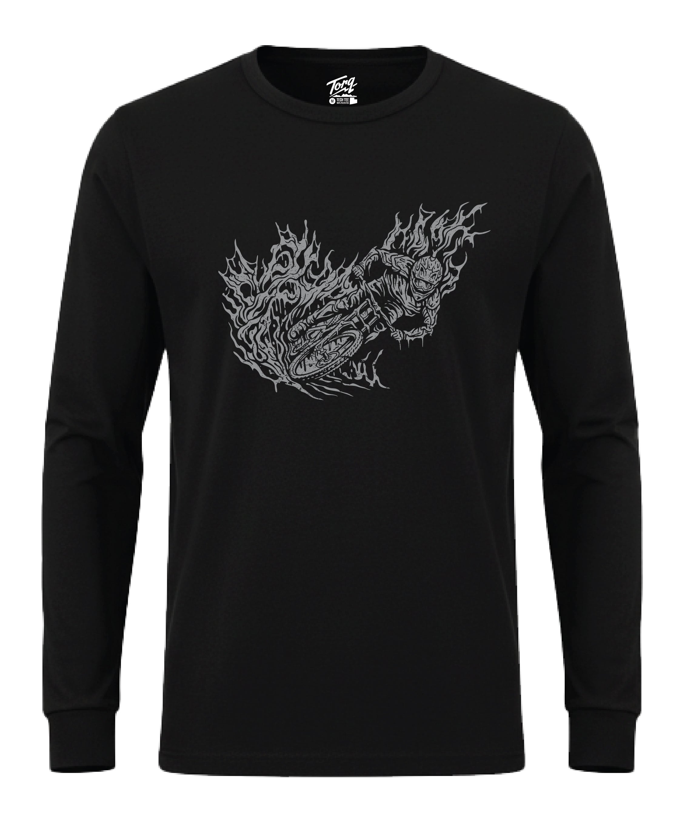 Ride, destroy, Repeat Cotton Long Sleeve (Not Polyester)