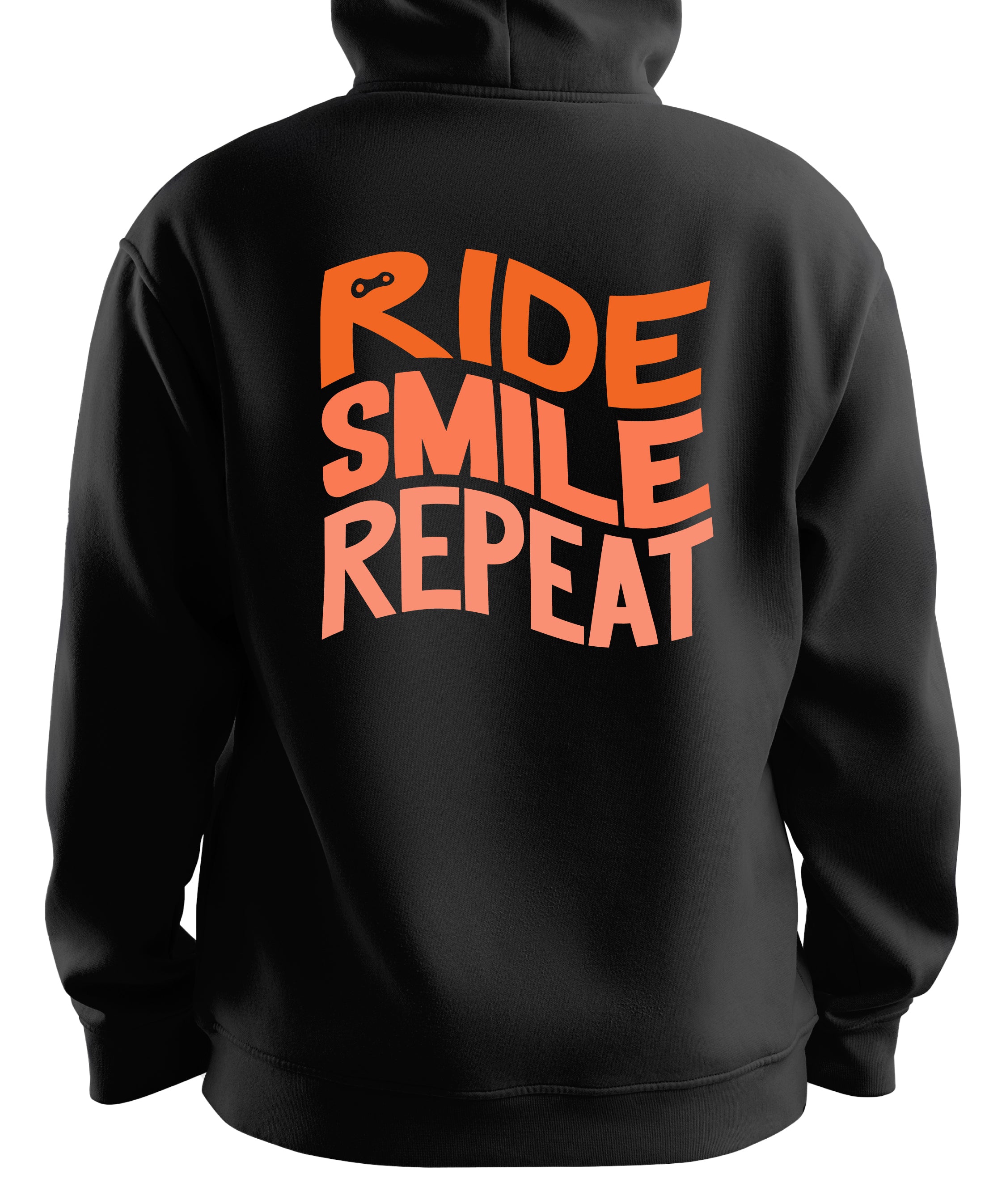Ride, Smile, Repeat Zip-Up Hoodie