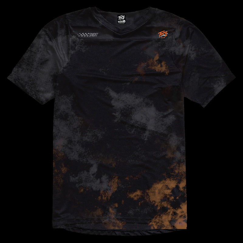 Torq MTB SNDIT jersey with breathable fabric and vibrant design, perfect for mountain biking enthusiasts.