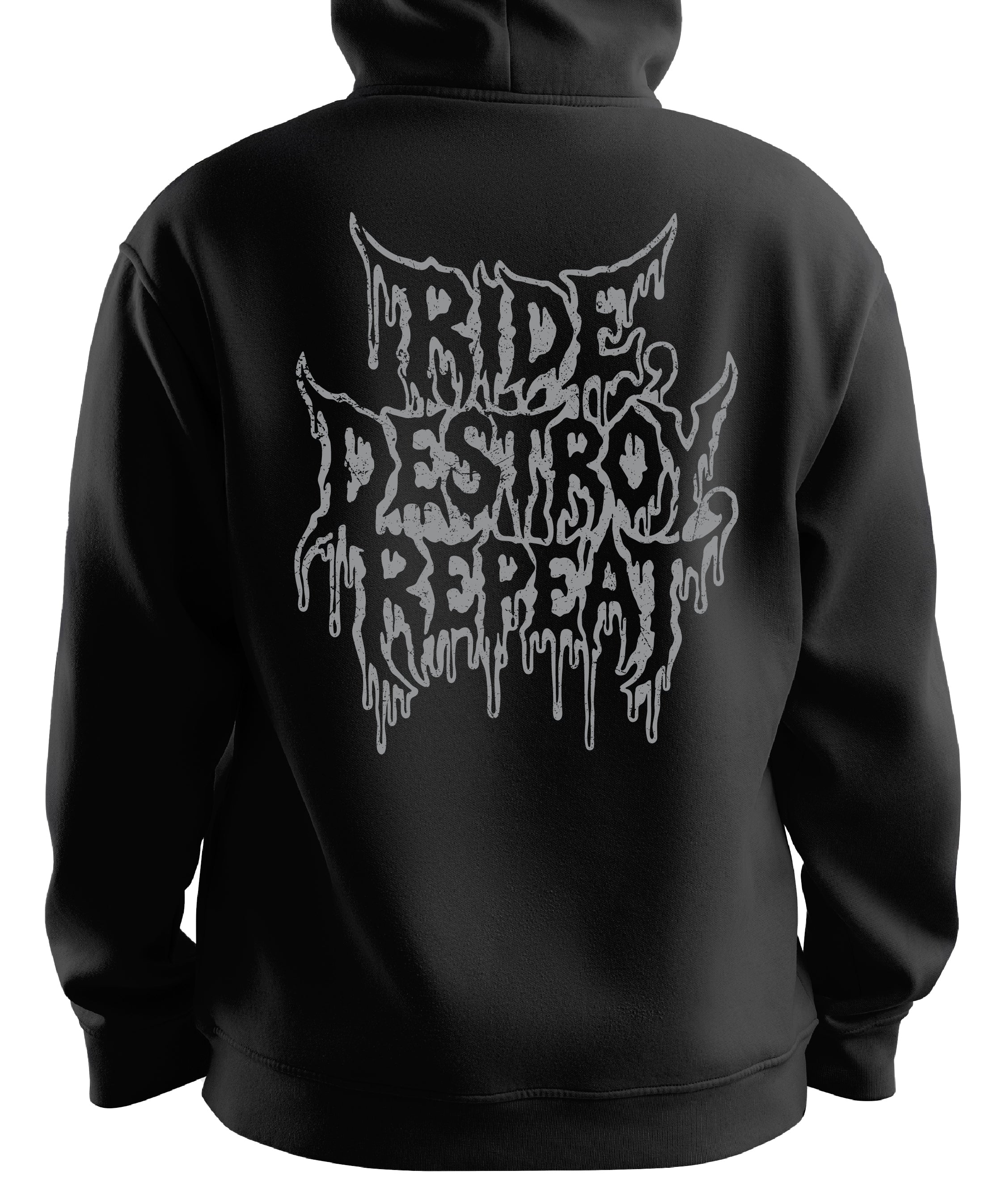 Ride, Destroy, Repeat Pullover Hoodie