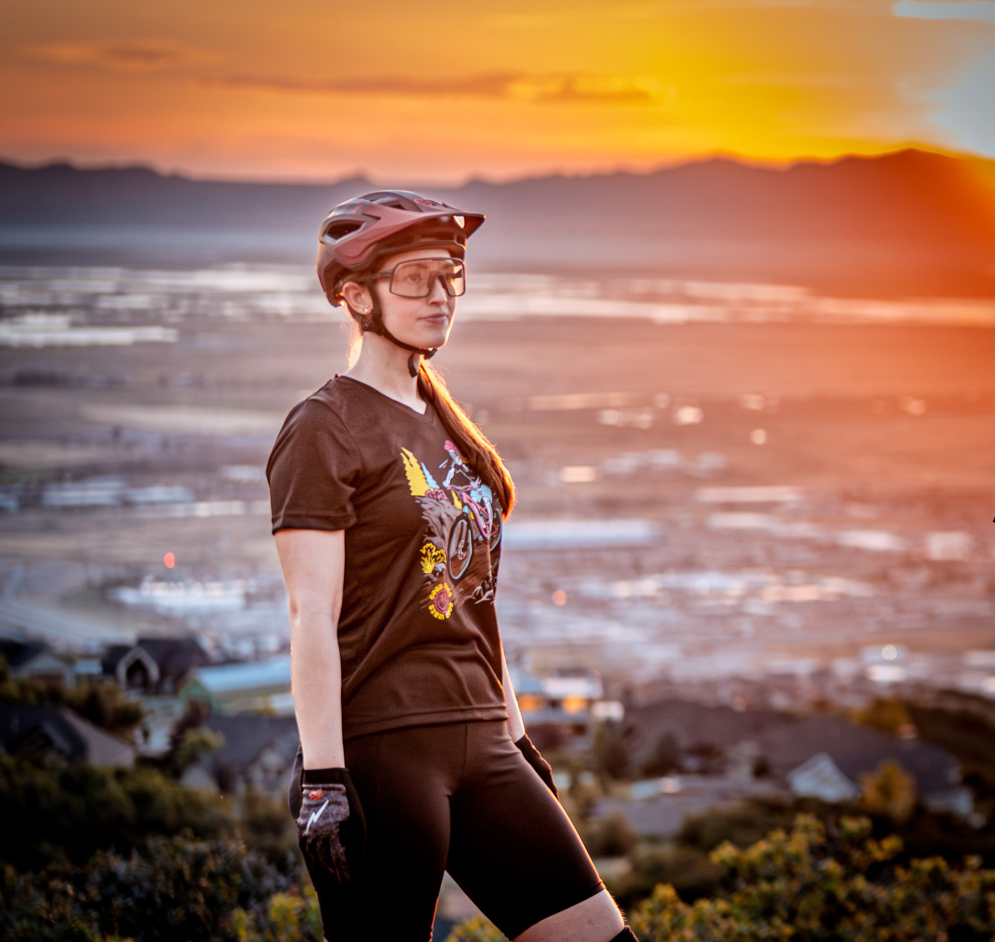 Good Rides, Good Vibes Graphic Tech Jersey