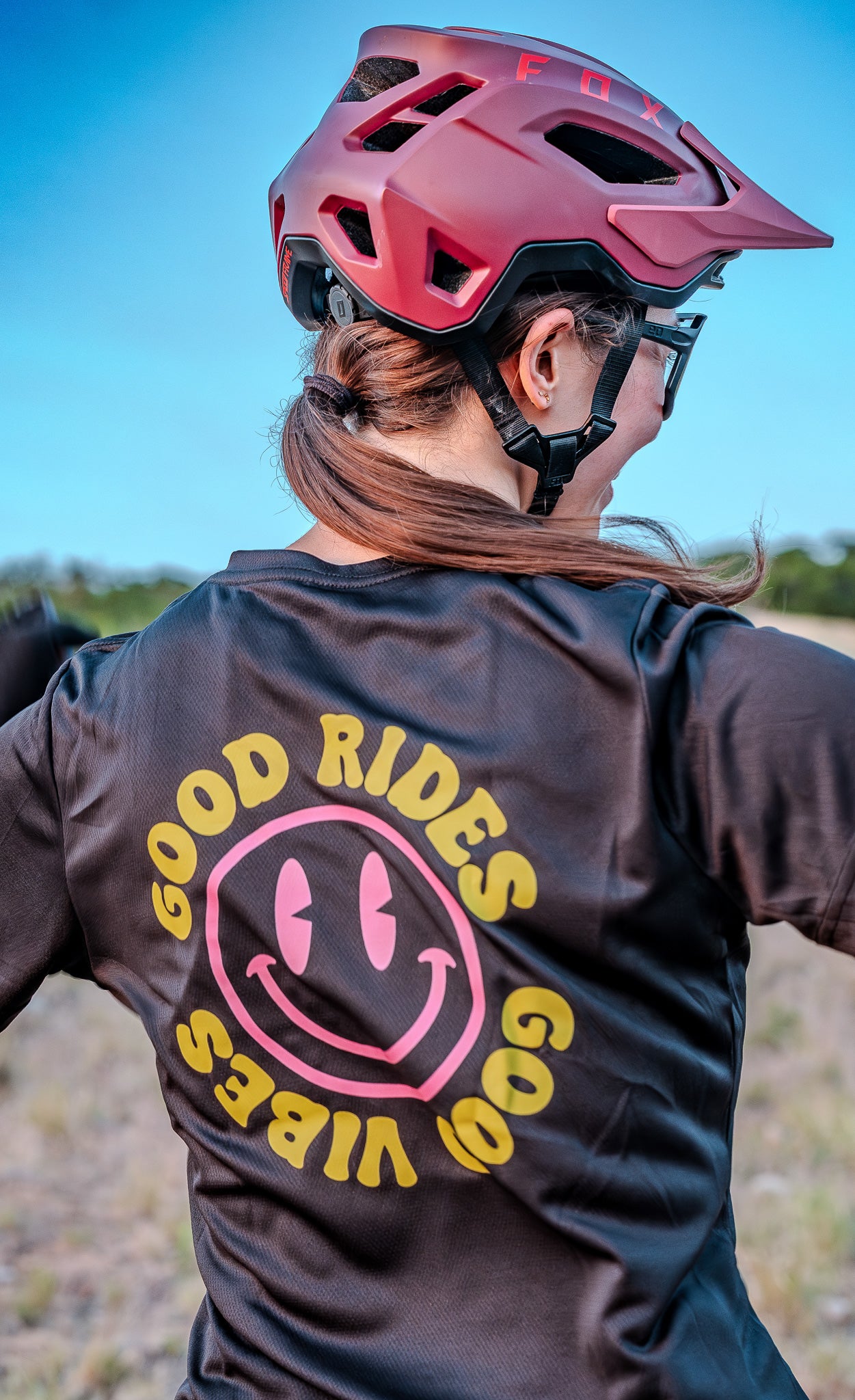 Good Rides, Good Vibes Graphic Tech Jersey