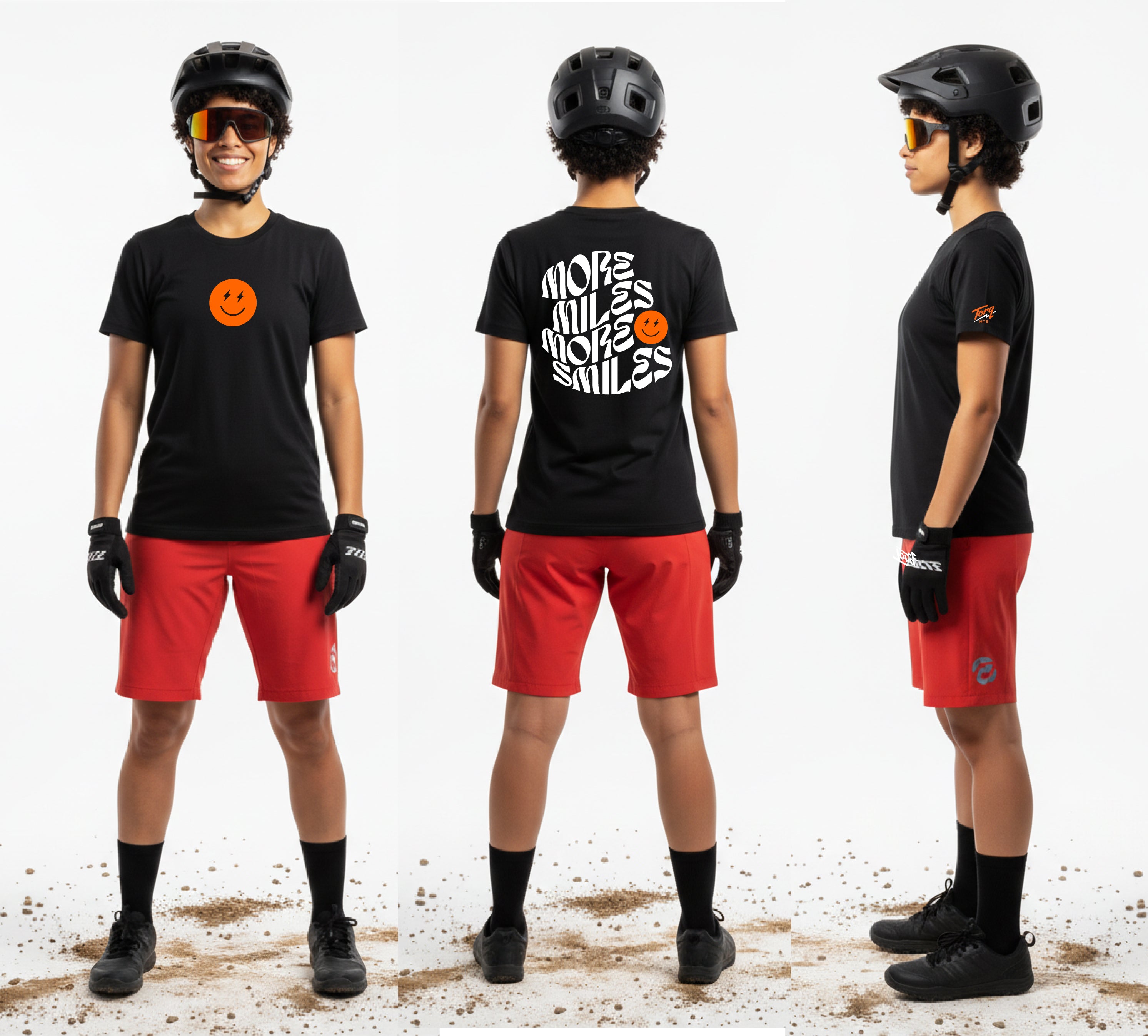 More Smiles, More Miles Trail Tech Tee