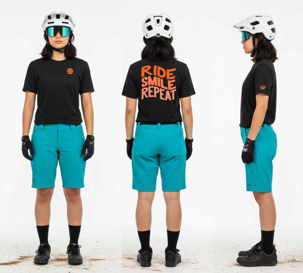 Ride, Smile, Repeat Trail Tech Tee