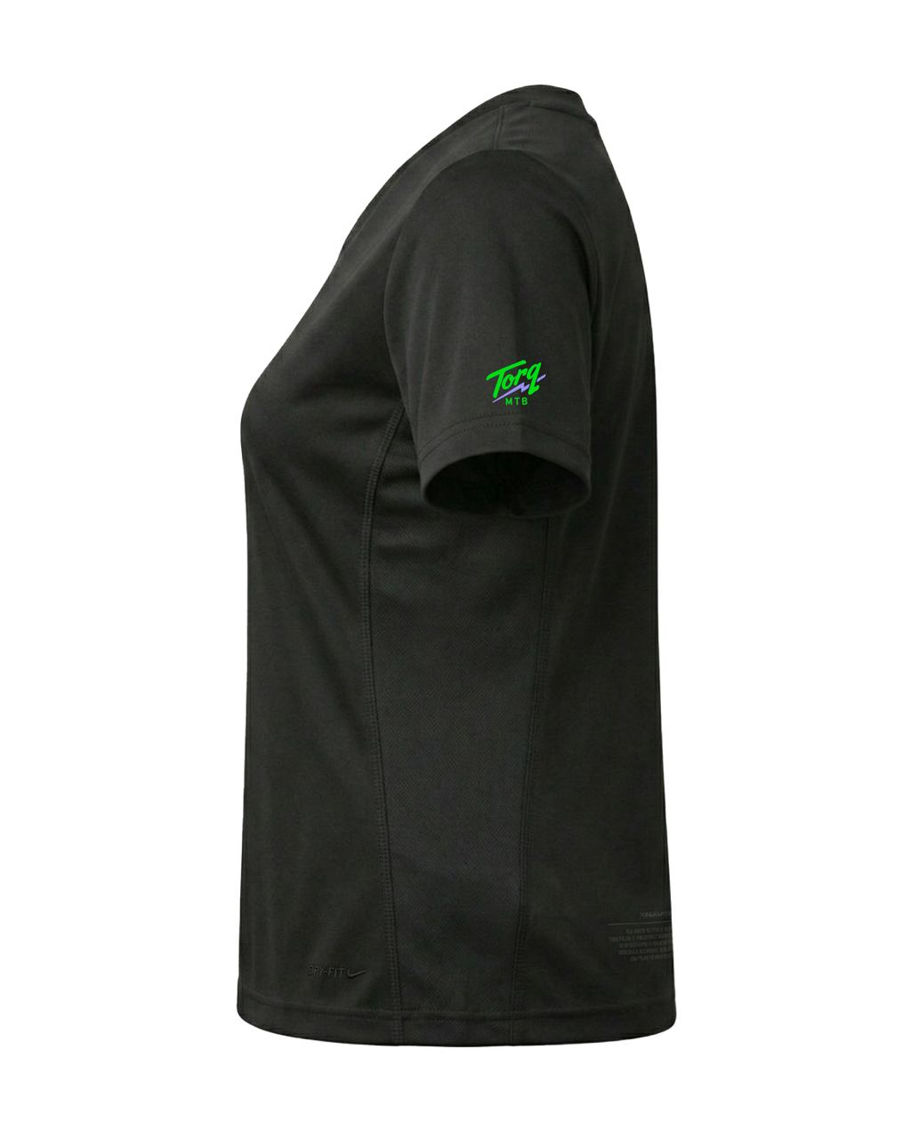 Women's Singletrack State of Mind graphic tech jersey by Torq MTB Apparel, featuring vibrant mountain biking design and breathable fabric.